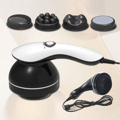 国境を越えたホットセール卸売ポータブルボディマッサージャーマッサージャー家庭用電気振動計赤色光マルチスピードマッサージャー