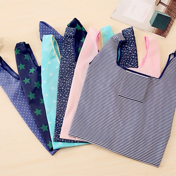 fashionable folding square shopping bag