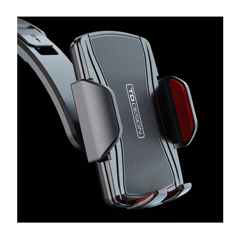 镜面夹子吸盘支架 瀑布吸盘 TPU支架 车载支架