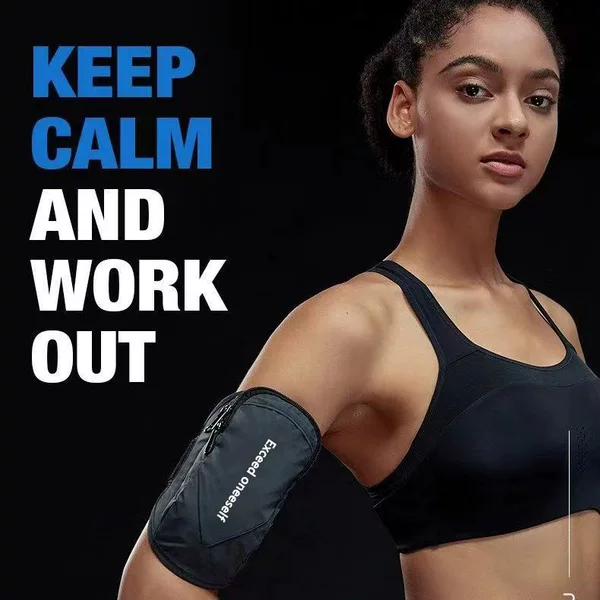 Running Mobile Phone Arm Bag Reflective Arm Bag Women's Universal Wrist Fitness Men's Equipment Sports Mobile Phone Arm Cover Summer