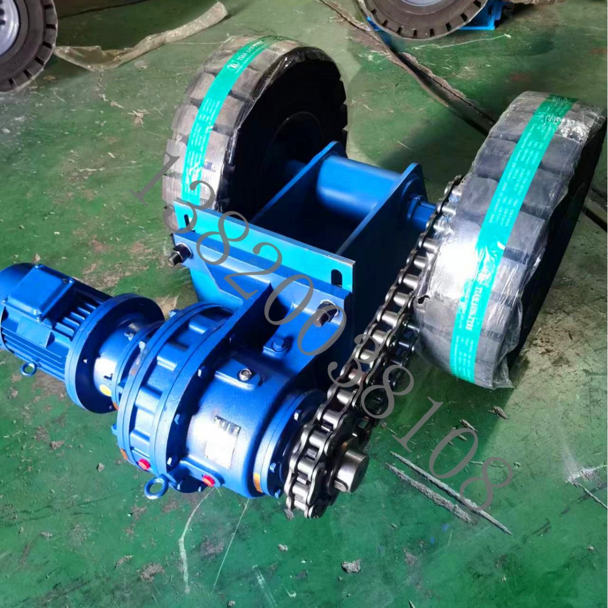 隧道开挖防水挂布衬切台车实心轮56型65型80型电机驱动行走实心轮