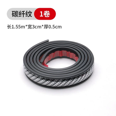 Car Modification Universal Wheel Arch Electroplated Anti-Scratch Sticker Decorative Rubber Wheel Arch Anti-Scratch Strip Car Anti-Collision Strip 3cm (Wheel eyebrow) - 3cm-silver