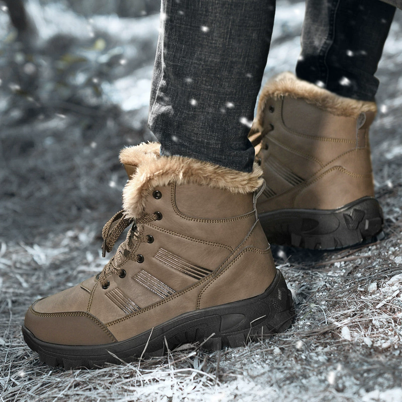 Warm boots, shoes, plus size