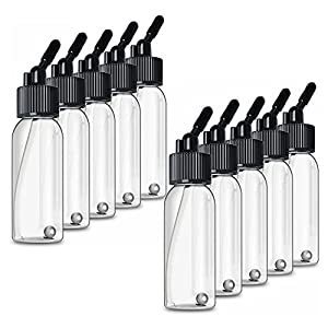 30cc颜料瓶塑料杯双动喷笔套装料杯调漆瓶储漆瓶备用壶多色喷涂