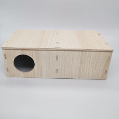Wholesale hamster shelter, multi-bedroom wooden house, flower squirrel villa, maze, golden bear, warm sleeping nest and landscaping supplies