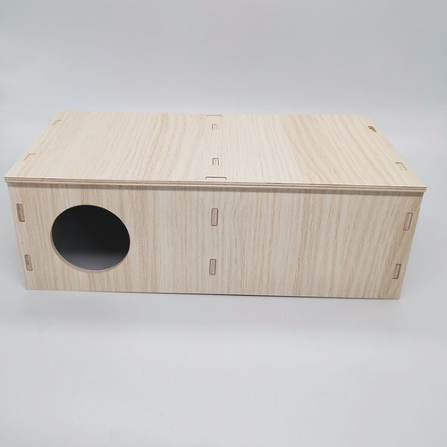 Wholesale hamster shelter, multi-bedroom wooden house, flower squirrel villa, maze, golden bear, warm sleeping nest and landscaping supplies