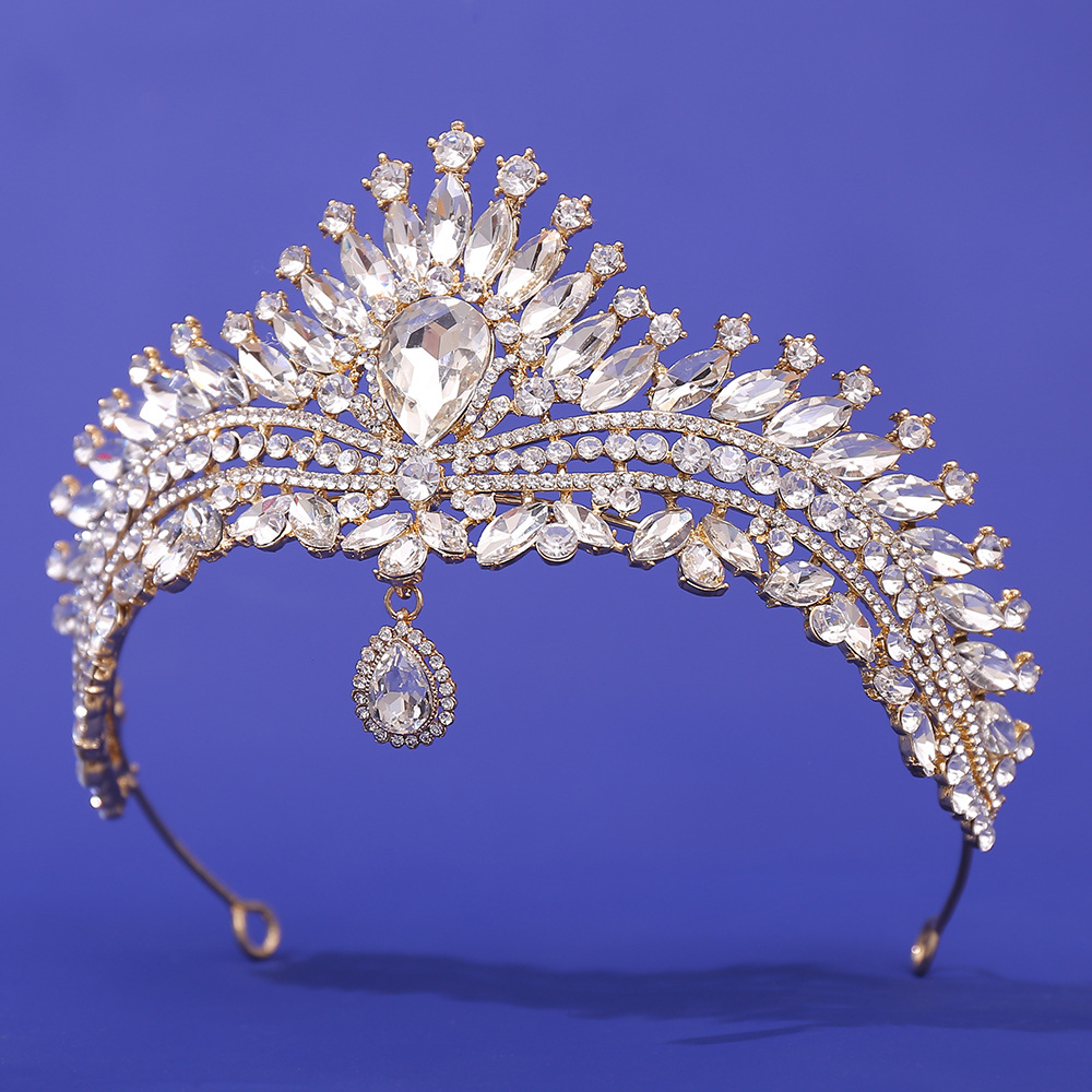 新娘珍珠水晶皇冠