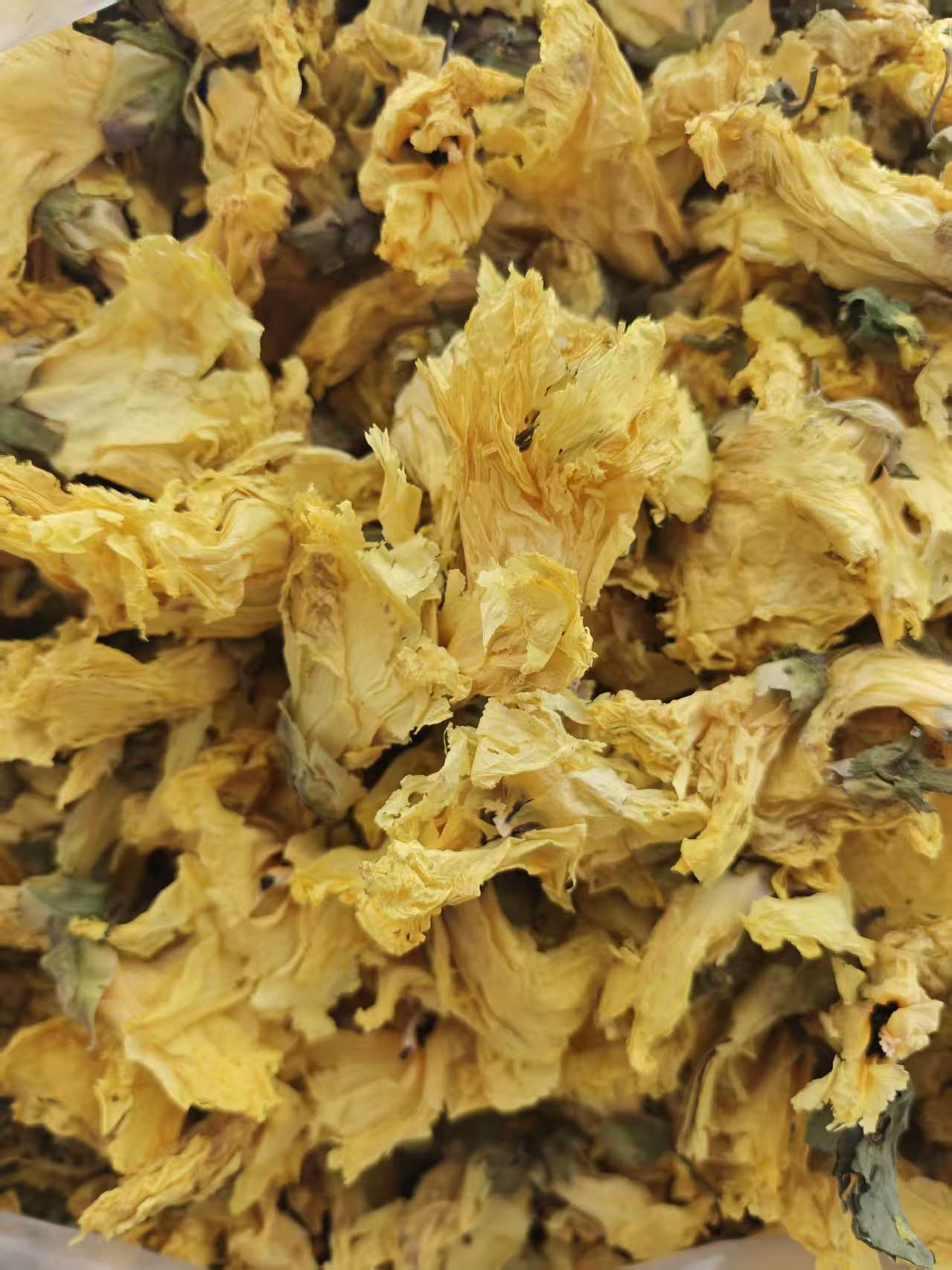 Huang Shu Kui Flower (Abelmoschus manihot) — Dried Food-Herb Blossoms for Tea & Cooking quality and texture