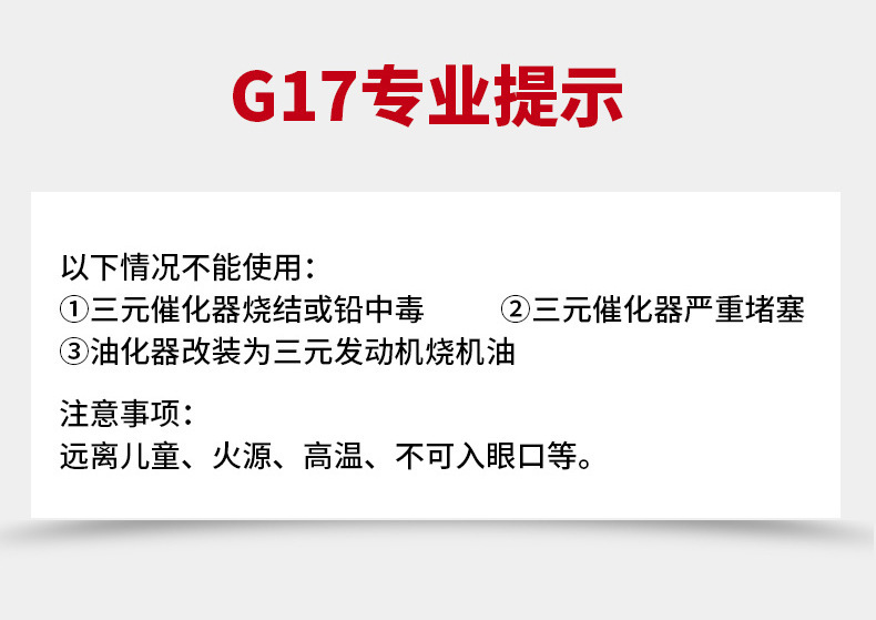 Car BaFu G17 Fuel Cleaner, Carbon Deposit Remover, Oil System Cleaning Agent, Engine Gasoline Additive, Car Cleaning Agent