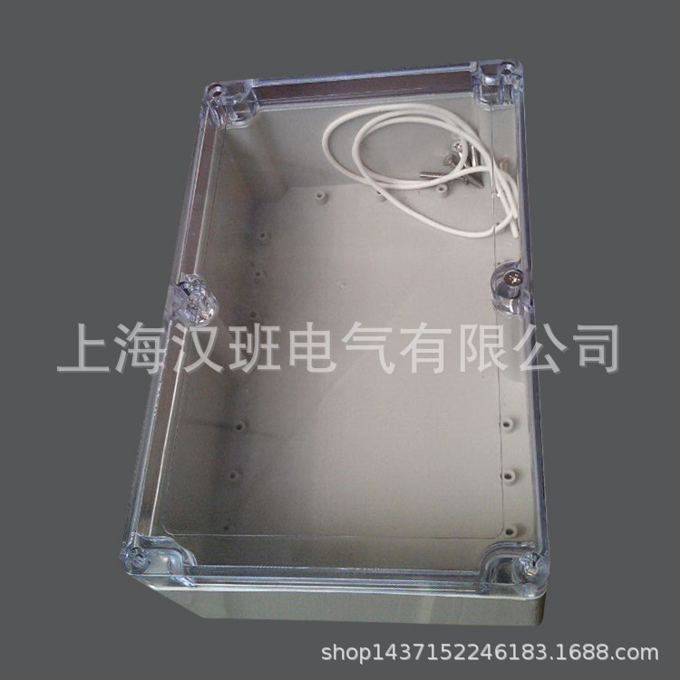 透明盖接线盒 工程接线盒 电源盒 室外操作盒290*210*100MM