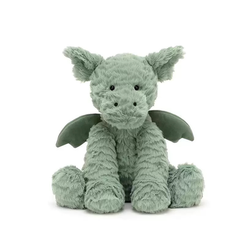 Jellycat muñeca triple marca completa sol oso cachorro dragón volador muñeca de peluche transfronteriza regalos al por mayor