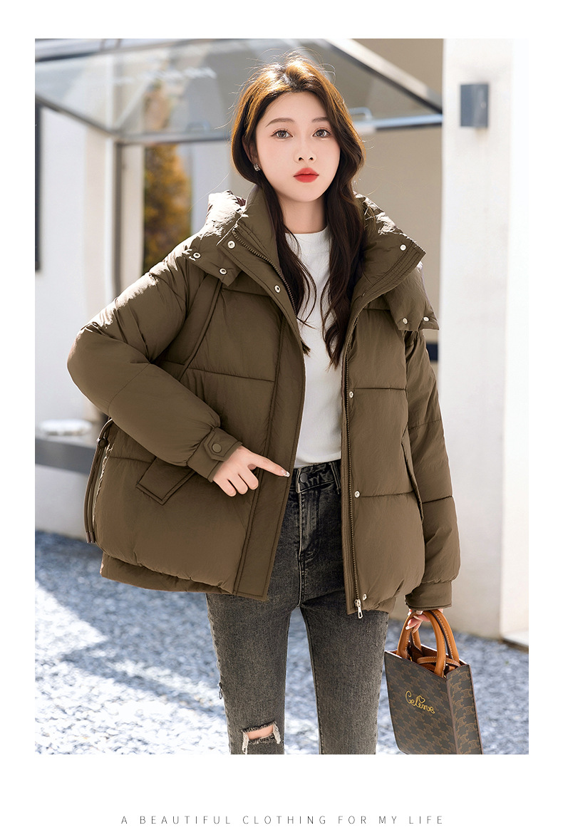 Dames donsjas modieus losvallend dik gewatteerd jasmodel_voghion.com