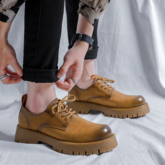 Martin Boots Men Low-Top British Spring and Autumn Season Korean Version Versatile Short Boots 25820-R