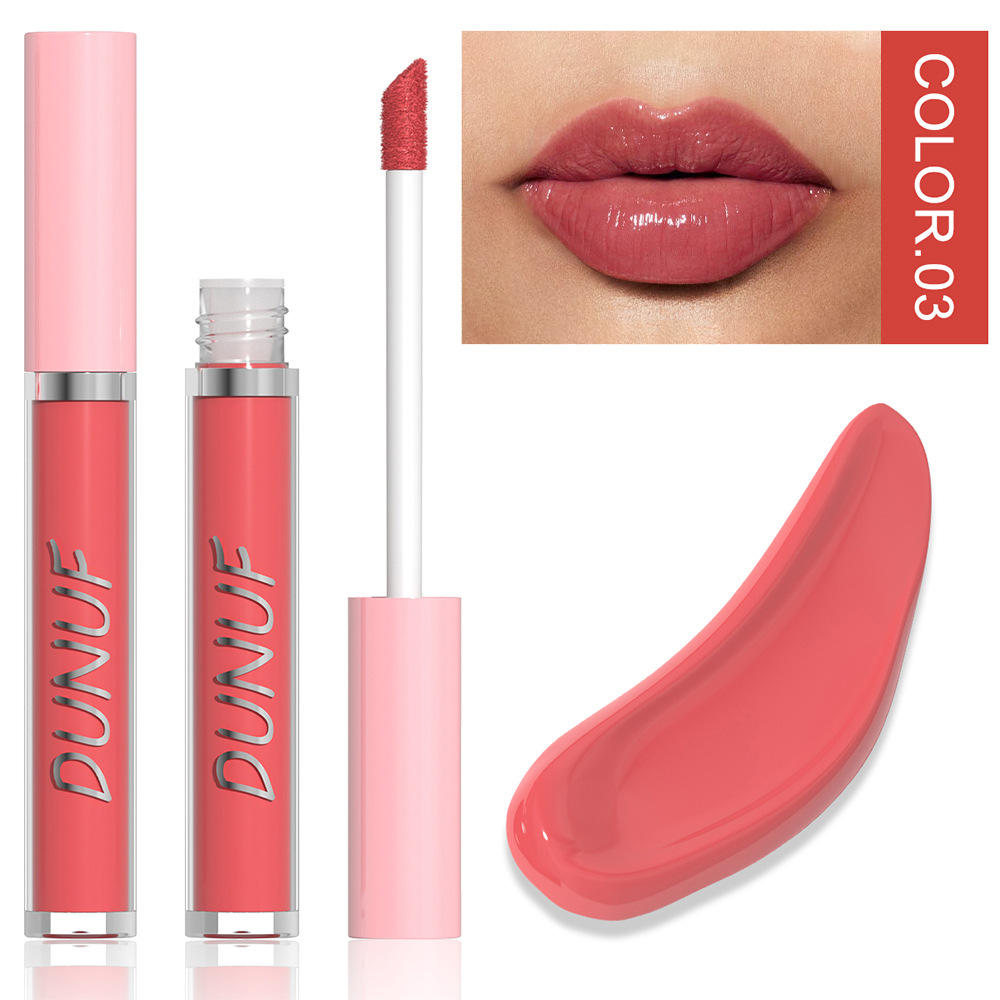 Check out DUNUF 16-color Moisturizing and nourishing Mirror Lip Gloss! Link Disclaimer - For Foreign trade only undefined