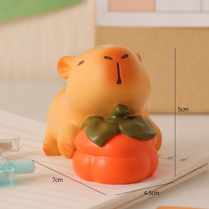 ハイエンドの動物ロッキングチェア装飾品かわいい漫画オフィスワークステーション感情癒し装飾誕生日ギフト|undefined