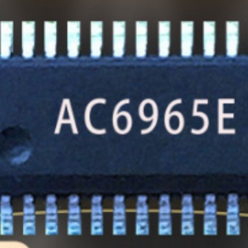 AC7016C 面条线中控挂在脖5.0马卡龙二代TWS蓝牙耳机PCBA易兆微方
