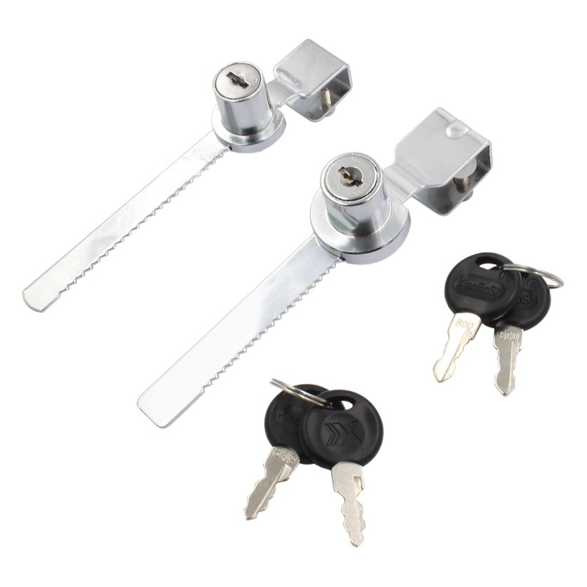 Fabricante de gama alta 328 cerradura de ventana de teléfono móvil vitrina mesa de bloqueo corredera de vidrio cerradura del gabinete en stock