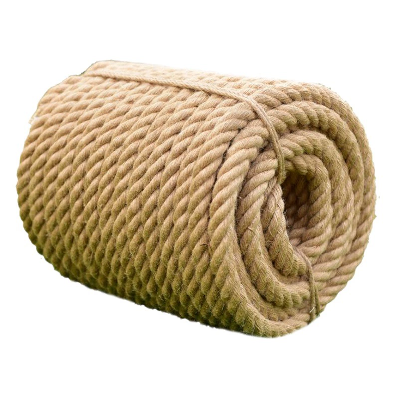 Джут веревка Источник Фабрика Желтая тонкая пенькая веревка Связка Шнур