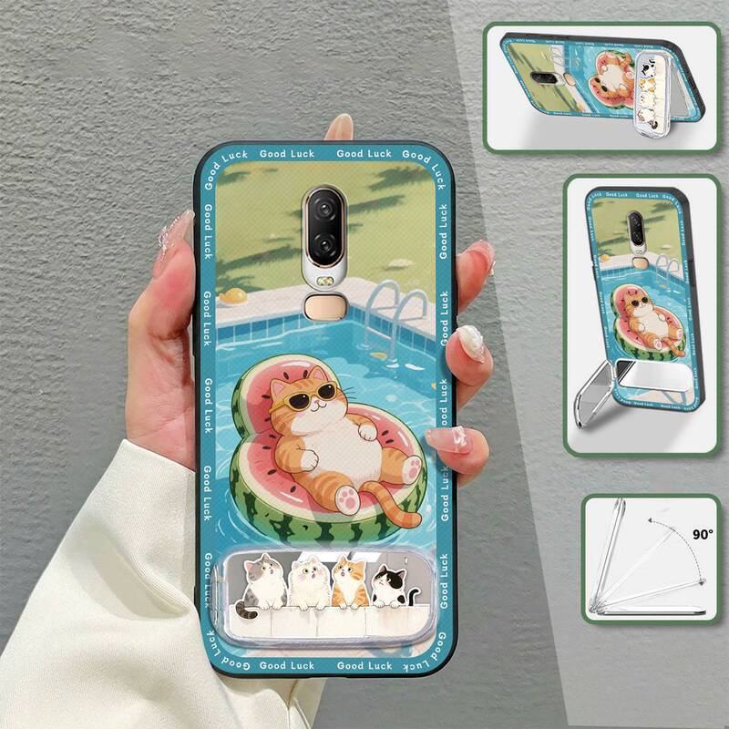 Suitable for Oneplus Mobile Phone Cases, Youth-Friendly, Full-Edge Protection, Unisex, New Style, Anime Creative, Cute, Textured, Soft Case, Simple Design