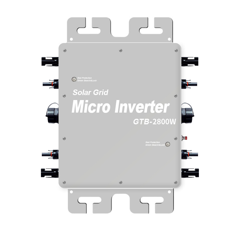 Foreign Trade 2800W Solar Micro Inverter Waterproof Ip65 Dc to 120V/230V Ac