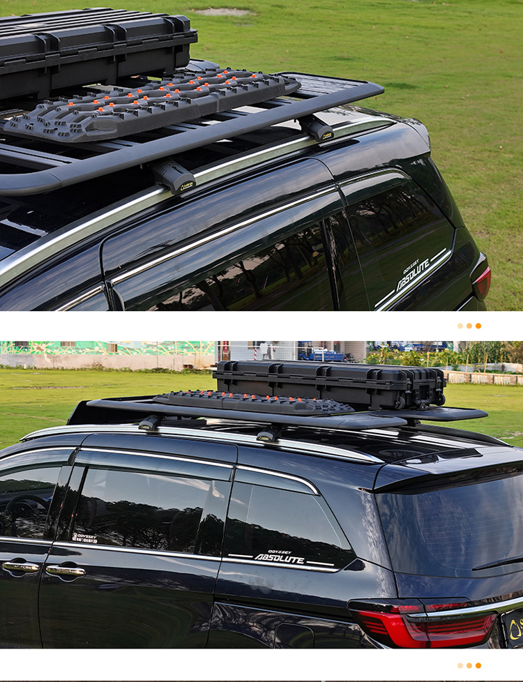 Honda Odyssey Roof Rack for Outdoor Travel, Self-Driving Tours, Off-Road Modification Parts, Aluminum Alloy Roof
