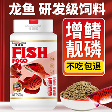 龙鱼饲料金龙鱼食银龙红龙鱼专用鱼粮热带鱼大型观赏鱼颗粒饲料粮