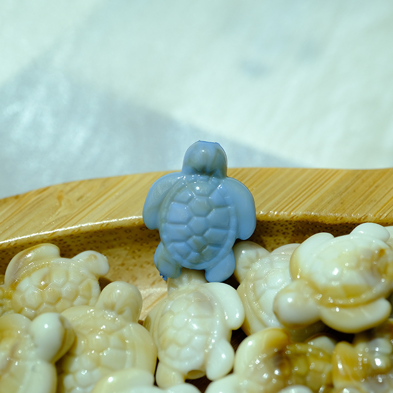 파란색