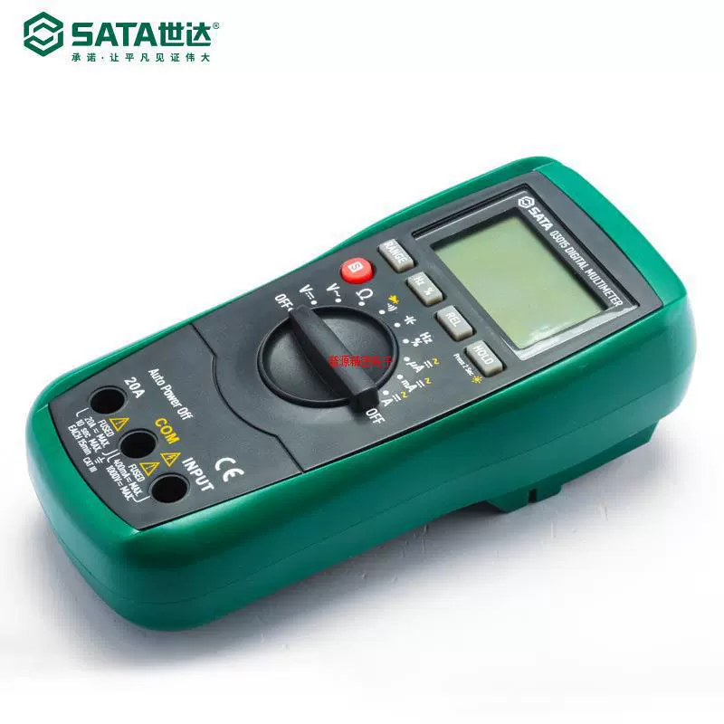 Sata инструмент Sida мультиметр цифровой мультиметр явный мультиметр с частотой сантехник специальный ручка 03005-07