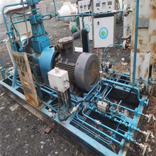 出售小型天然氣壓縮機   出廠資料齊全   PLC配電櫃