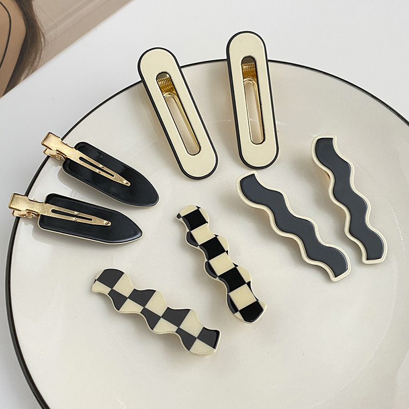 2024 nuevo tablero de ajedrez clips para el cabello clips para el cabello clips para el cabello clips para el cabello clips