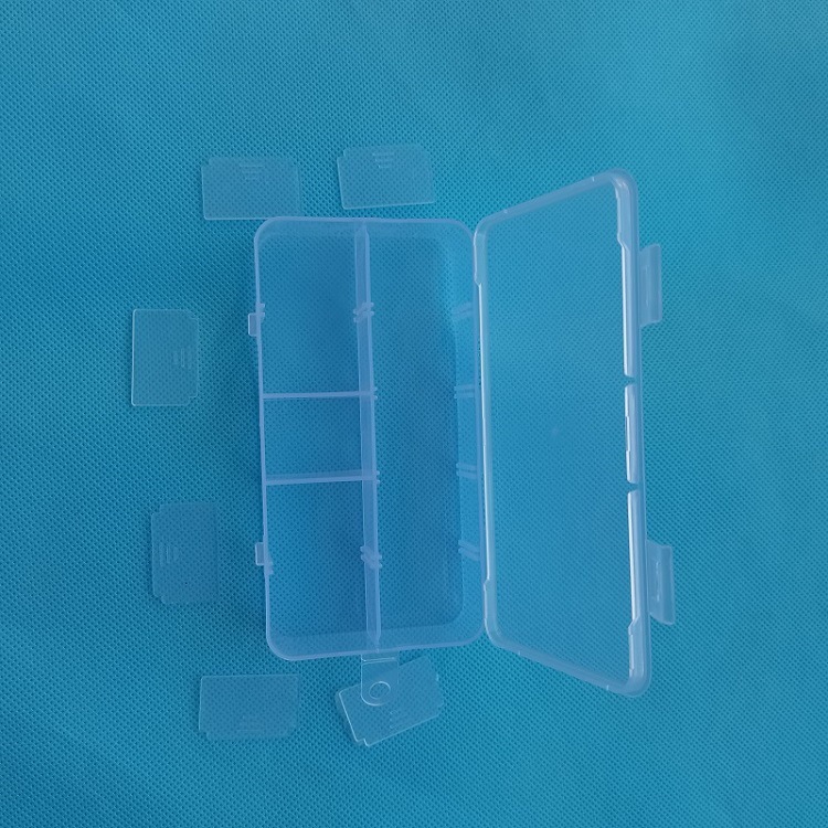 Insert-type Lure Five-compartment Accessories, Storage Transparent Accessory Artificial Bait Fishing Gear Box,_voghion.com