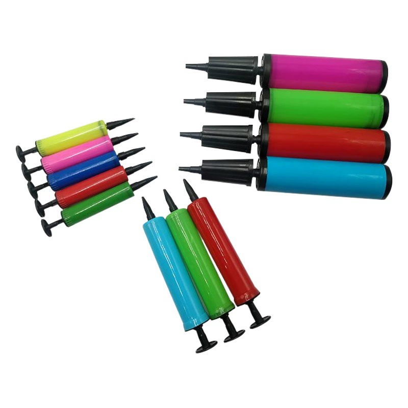 Производители продвигают 16,5 см портативный ручной насос U-образная подушка надувная кровать плавательный круг пластиковый воздушный шар насос