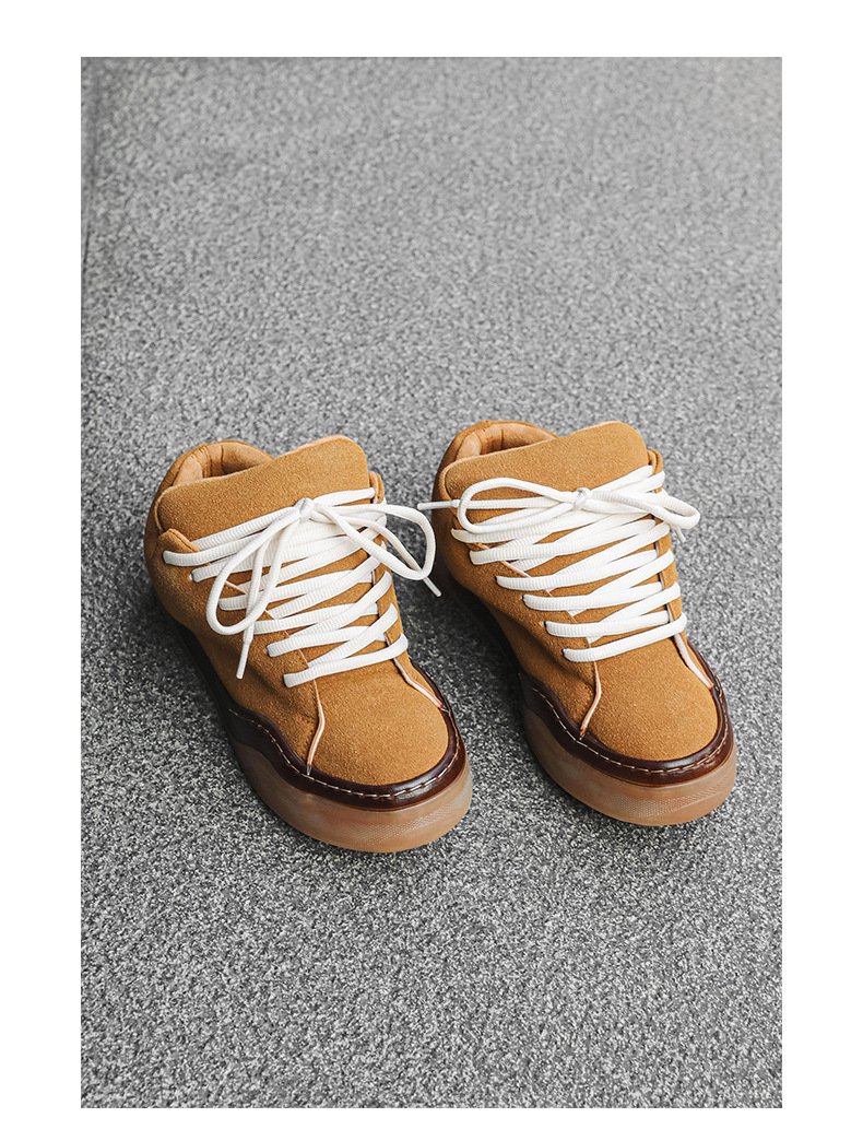 Herren Freizeitschuhe Mit Dicker Sohle Und Plateau Absatz_voghion.com