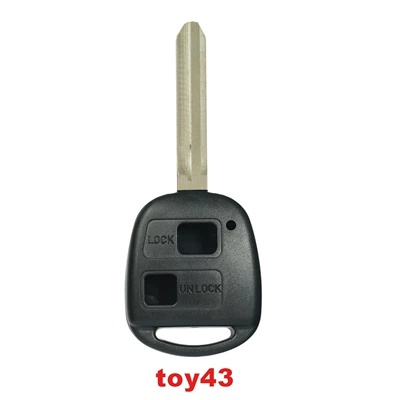Car Keys Old Model 2 3-Key - straight-handle-toy43-embryo