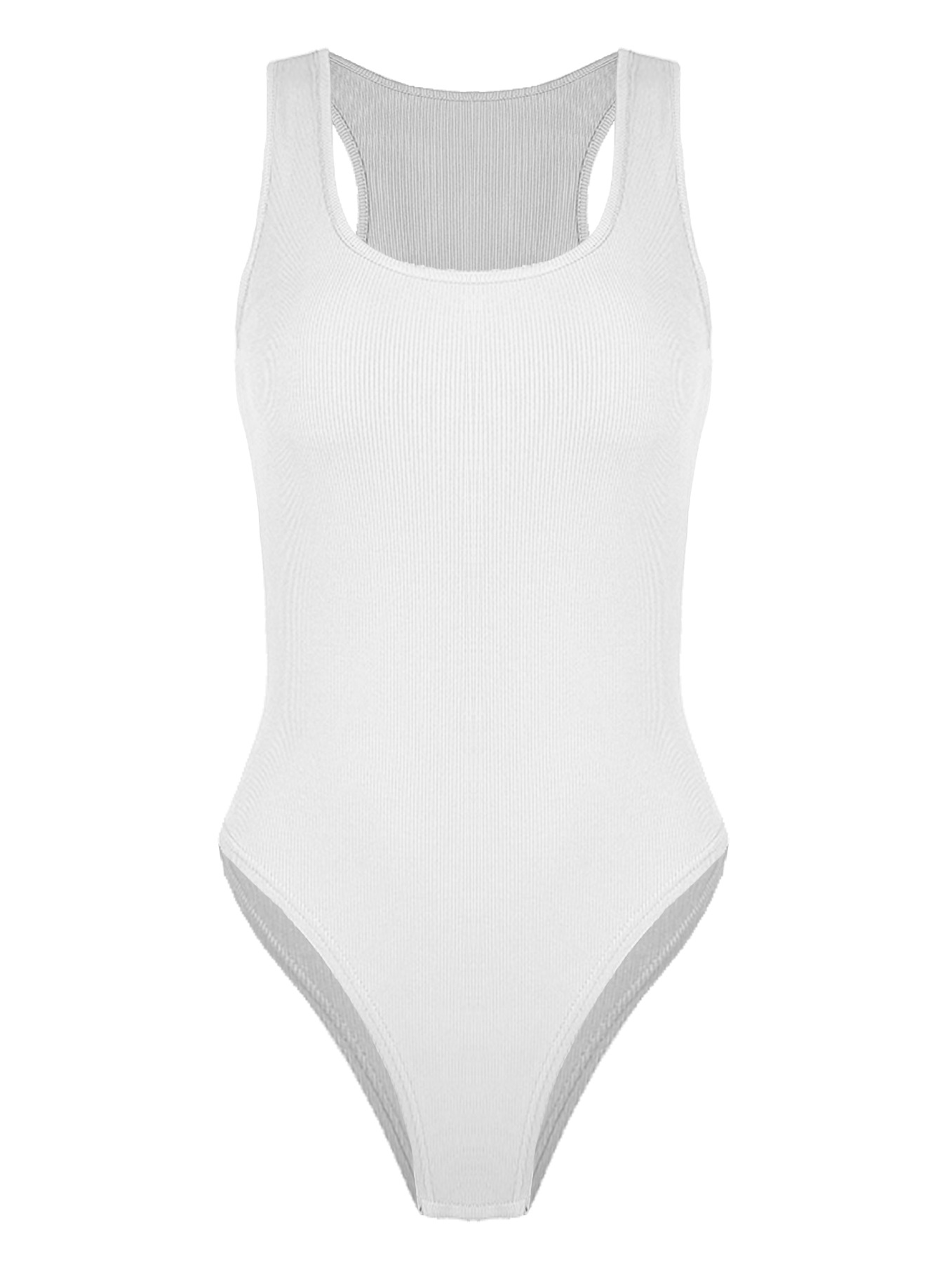 2023 verano moda transfronteriza europea y americana de las mujeres sexy costilla delgada chaleco en forma de I de una sola pieza Top bodysuit