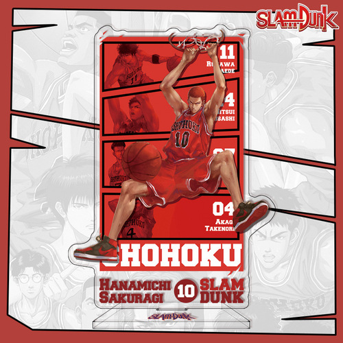 [Slam Dunk Stand] Animation Cartoon Acrylic Peripheral Stand 16cm Sakuragi Hanamichi Rukawa Kaede