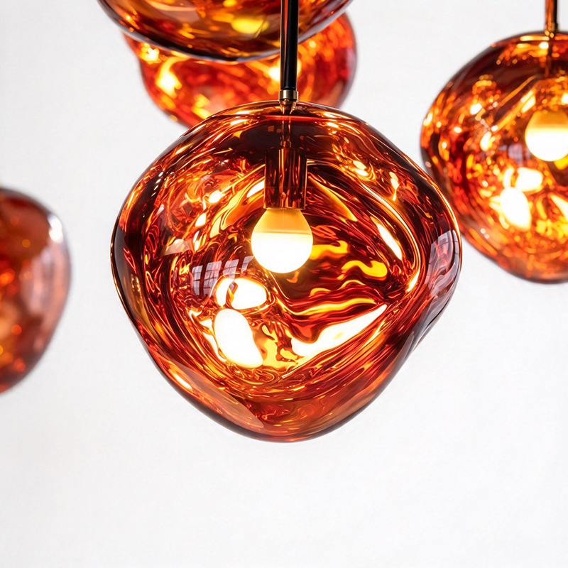 Nordic Designer Lava Lamp Creative Personality Diffuse Coffee Western Restaurant Clothing Shop Bar Internet Cafe Table Lamp Chandelier
