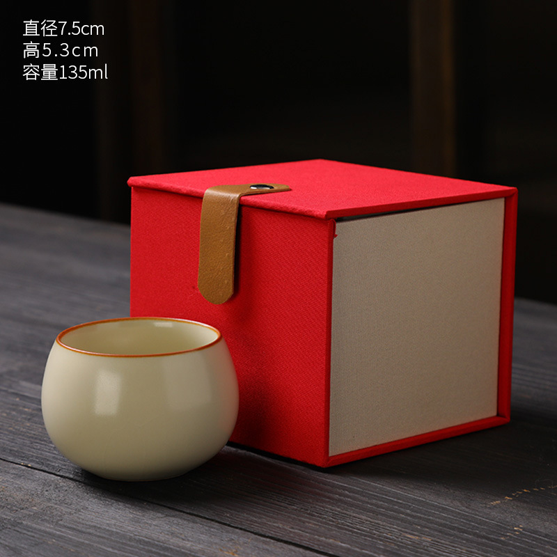 汝窯茶器 カップ 茶碗 セラミック茶器 単品 濃茶用 茶碗 茶器 茶器セット 記念品|undefined