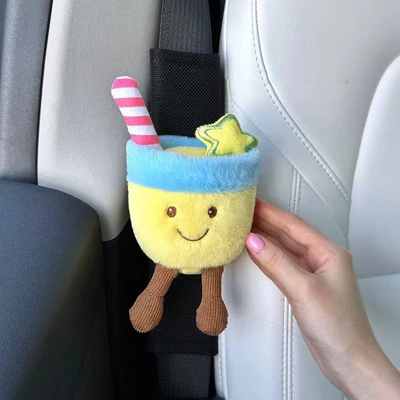 Seat belt shoulder pad – for Girls - lemonade-seatbelt-shoulder-pad