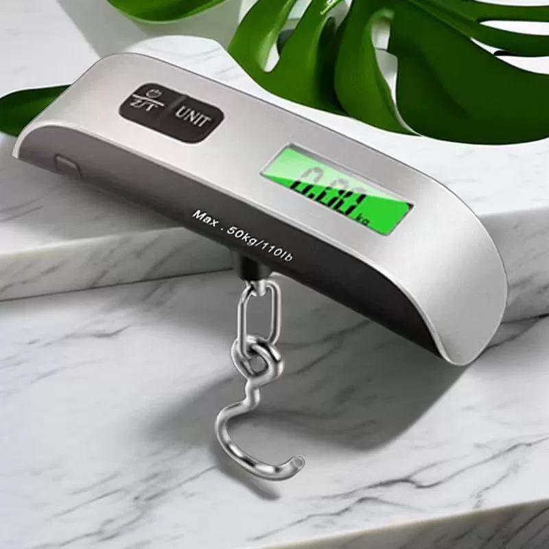 Handheld luggage electronic scales for home use