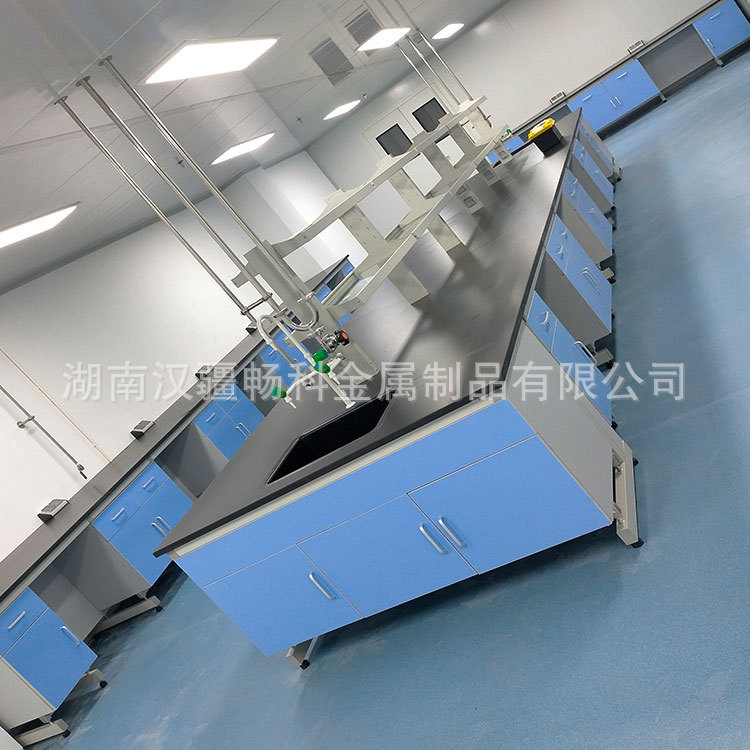 实验台边台化学实验桌钢木工作台全钢理化板中央台厂家钢木结构