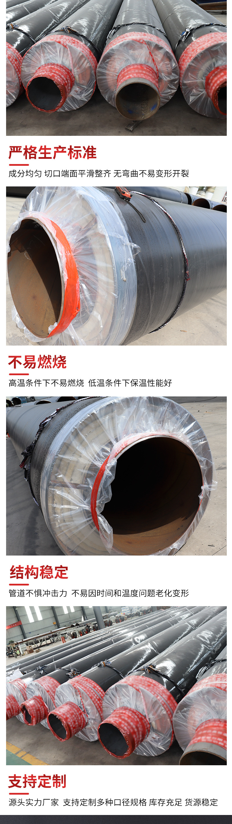 钢套蒸汽保温管道_05