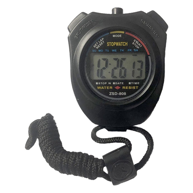 Positive speed up stopwatch ZSD-808 double channel stopwatch/professional sports stopwatch/multi-function electronic timer