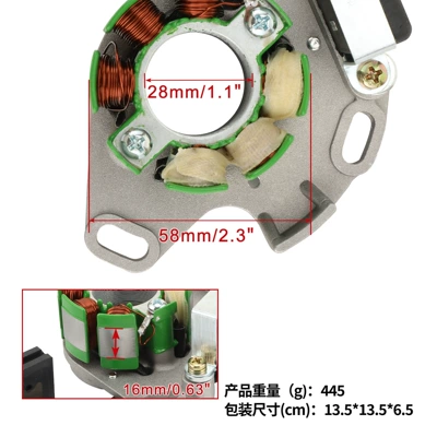 Stator coil is Alovlanma bobini (Babinalar)