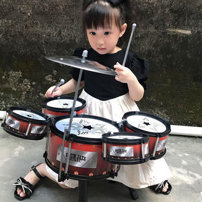 Drum children Blow Musical Instruments Toys beginner Drum girl gift kindergarten Toys