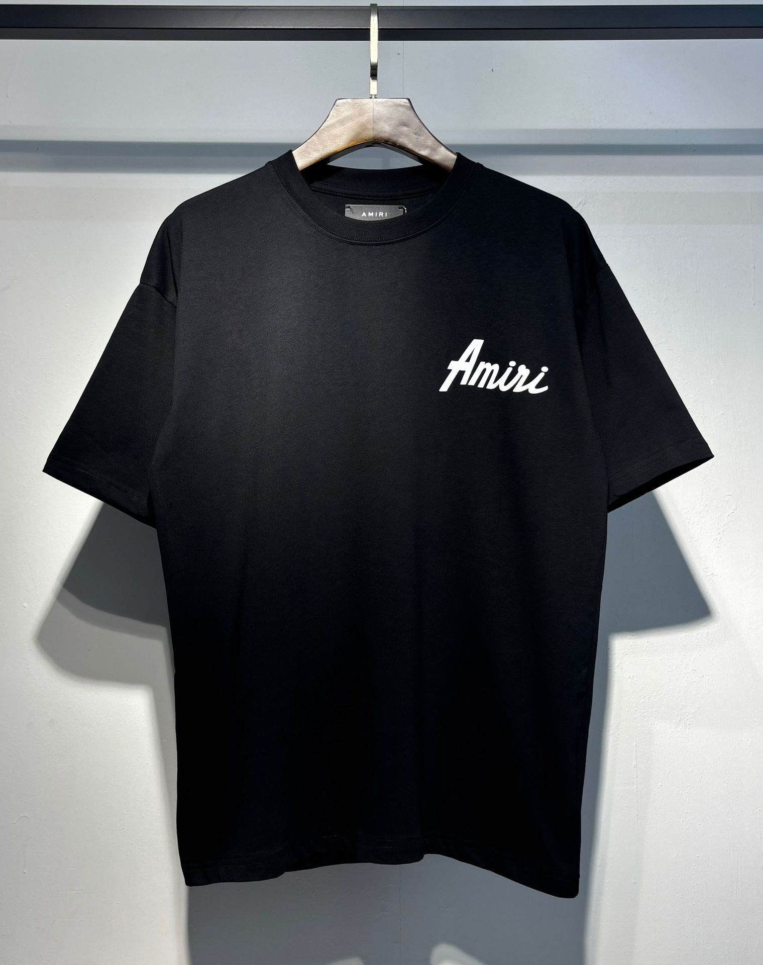 Verano nueva camiseta de manga corta impresa de letras suelta marca de moda hombre camiseta casual de media manga mujer