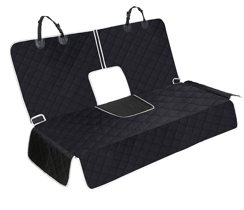 Car Rear Seat Cushion 600D Oxford Cloth Waterproof Pet Cushion Thickened Wear-Resistant Cat and Dog Mat Car Seat Cushion