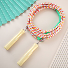 Group long rope jumping for multiple people, students and children, bold 3/5/7/10 meters, cotton and linen, school group competition, rope swinging