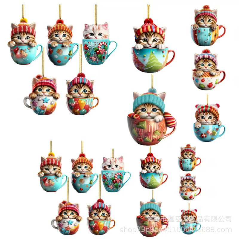 Кросс-бордер новый кубок кот plane подвеска Natal Ping's красивая кошка Awal декоративное украшение ювелирные изделия