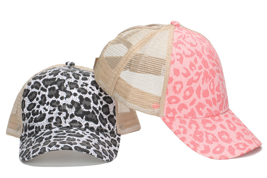 Unisex Streetwear Leopard Curved Eaves Baseball Cap display picture 8